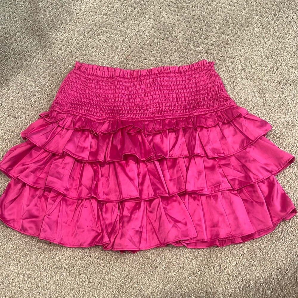 NWT idem ditto Smocked Waist Tiered Ruffle Skort 💞